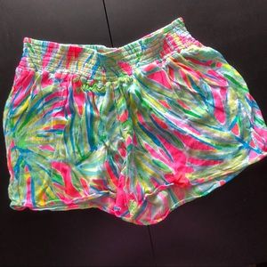 Lilly Pulitzer elastic waistband shorts